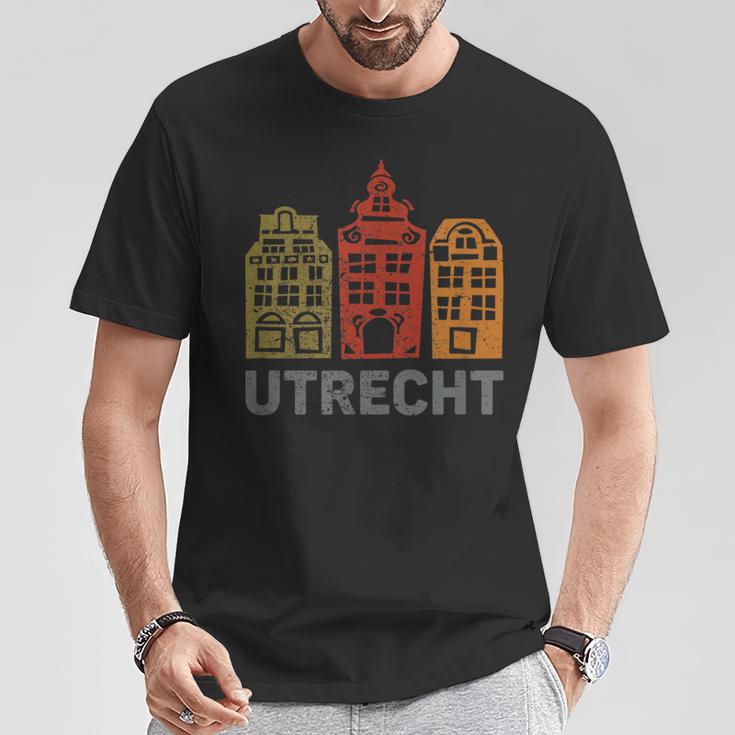 ユトレヒト旧市街 Tシャツ 面白い贈り物