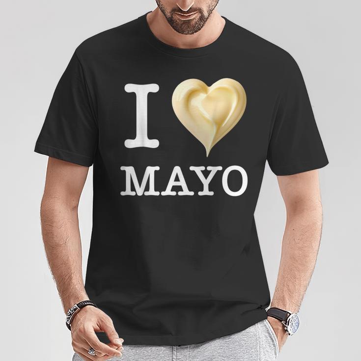 ユニークなマヨネーズ愛好家のために Tシャツ 面白い贈り物