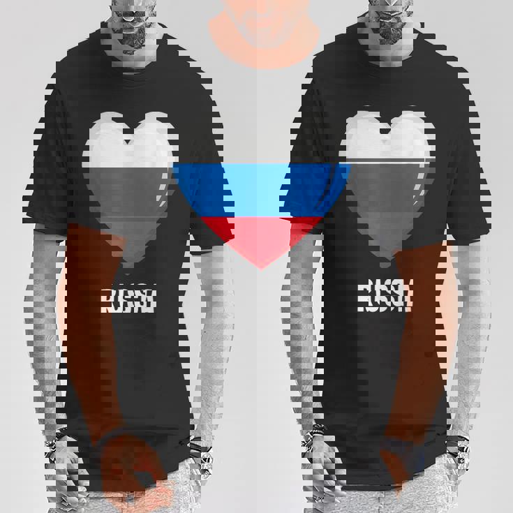 ロシア国旗シャツ Tシャツ 面白い贈り物