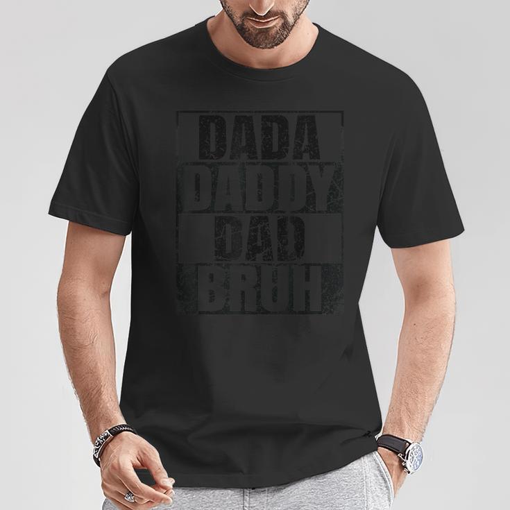 ヴィンテージ ダダ ダディ ダッド ブルー Tシャツ 面白い贈り物
