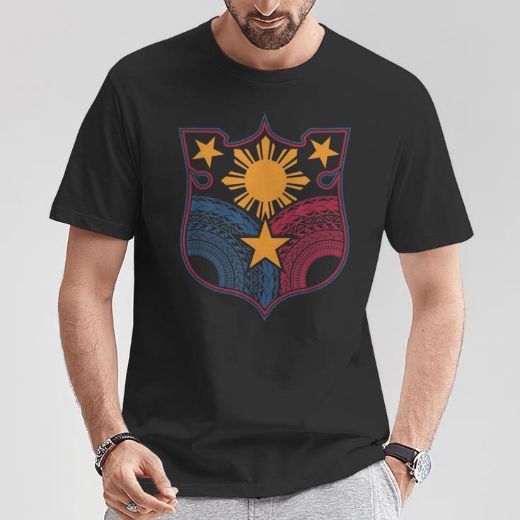 ヴィンテージ フィリピン ヘリテージ ピノイ トライバル シール Tシャツ 面白い贈り物