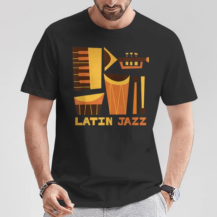 ヴィンテージ ラテンジャズ ミュージックtシャツ Tシャツ 面白い贈り物