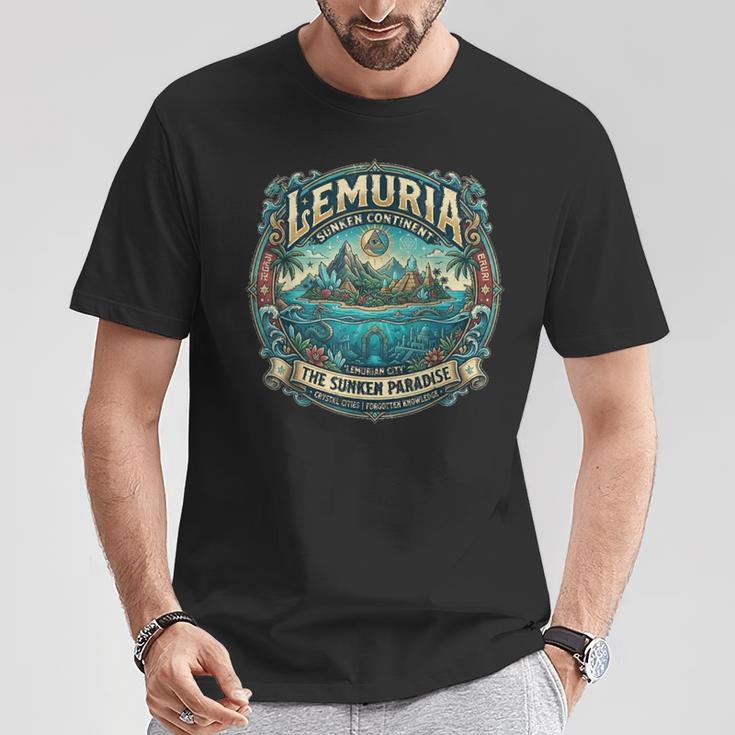 ヴィンテージ レムリア 沈没大陸 Tシャツ 面白い贈り物