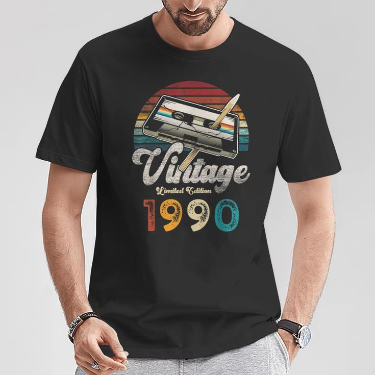 ヴィンテージ1990バースデー36年カセットペンシル Tシャツ 面白い贈り物