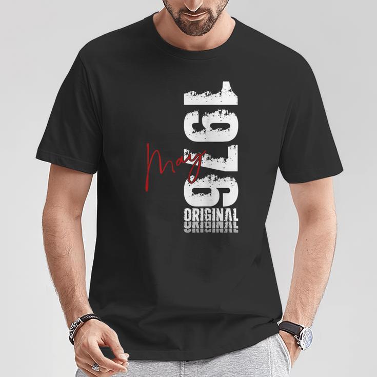 ヴィンテージカー 1976 年5月 50 歳の誕生日 1976 年のクラシックカー Tシャツ 面白い贈り物