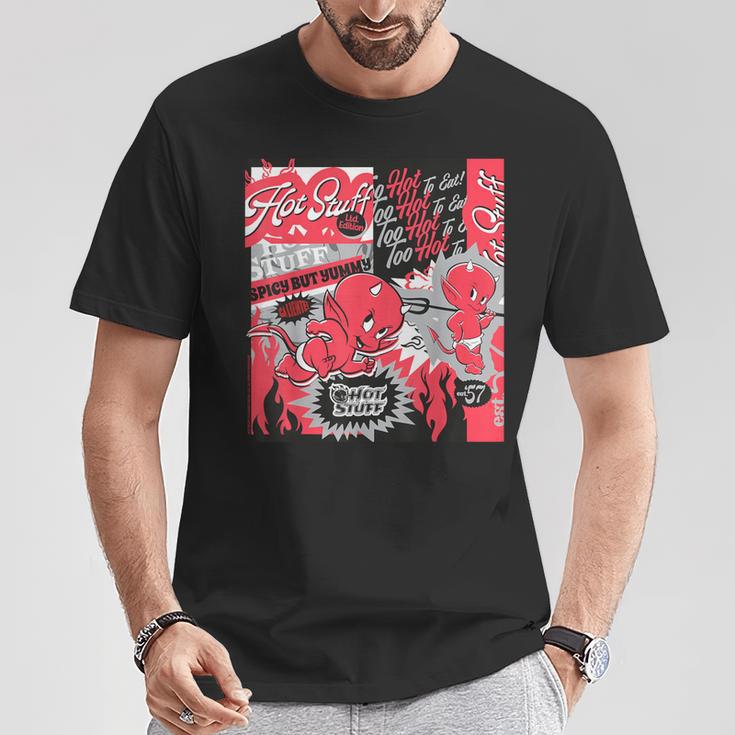 世界中のホットスタッフ。 Tシャツ 面白い贈り物