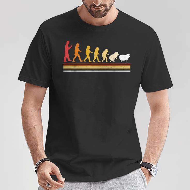 人間の進化 ウェイクアップ 羊 陰謀 理論者 羊 Tシャツ 面白い贈り物