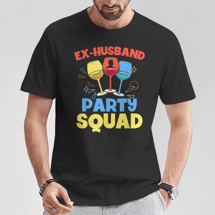 元夫パーティー隊 離婚 皮肉なことに セパレート バツイチ 元 Tシャツ 面白い贈り物