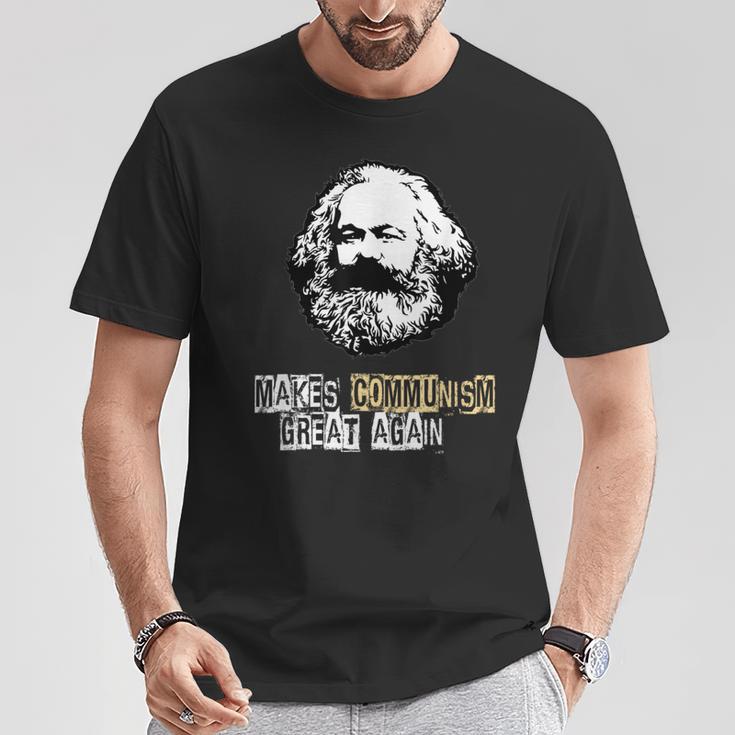 共産主義を再び素晴らしいものにする、カール・マルクス、コムニスムス、マルクス Tシャツ 面白い贈り物