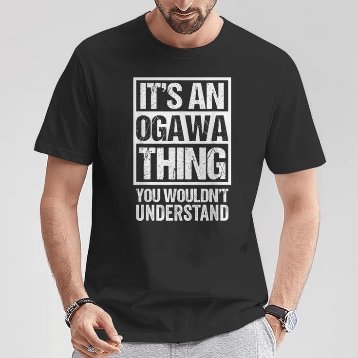 小川苗字名字 An Ogawa Thing You Wouldn't Understand Family Name Tシャツ 面白い贈り物