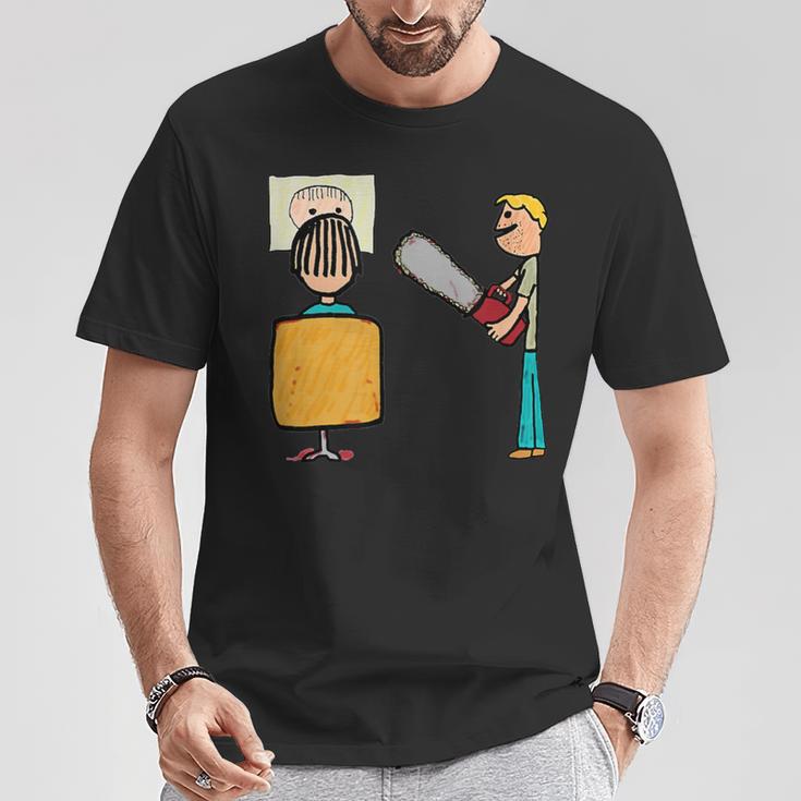 怖い床屋スウィーニートッド Tシャツ 面白い贈り物