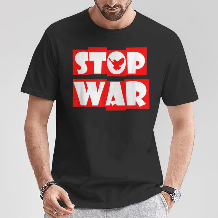 戦争なし 反戦 平和のハト Tシャツ 面白い贈り物
