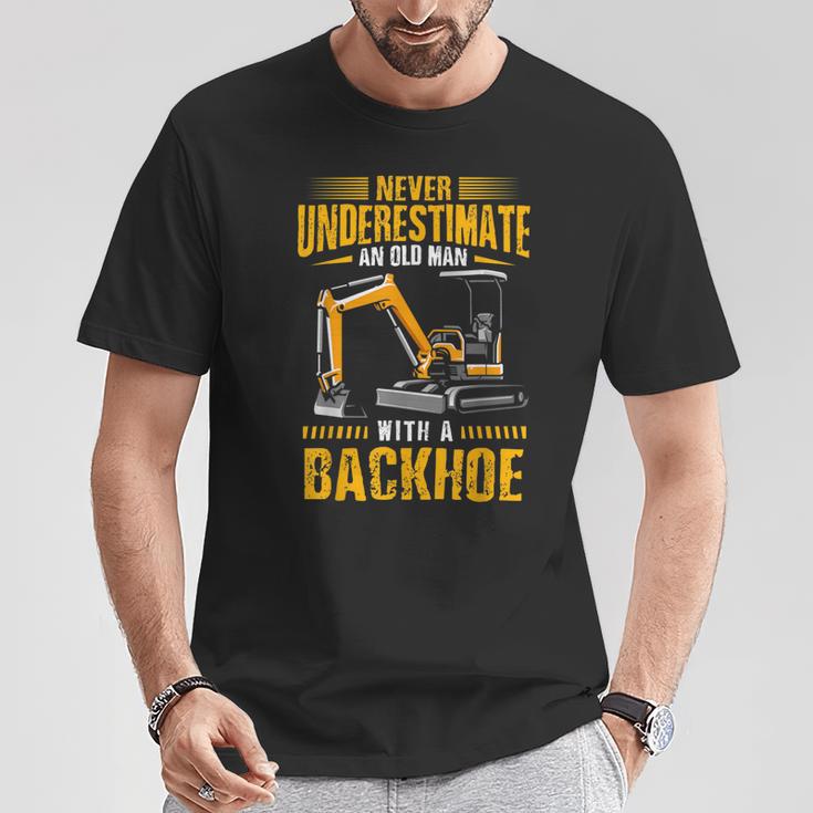 掘削機オペレーター 重機オペレーター重機 Tシャツ 面白い贈り物