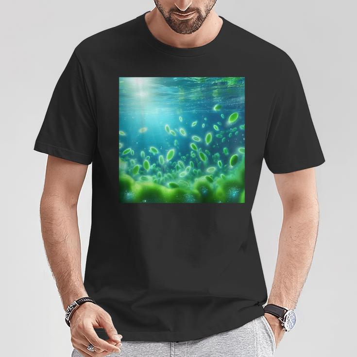植物プランクトン 動物プランクトン バクテリオプランクトン Tシャツ 面白い贈り物