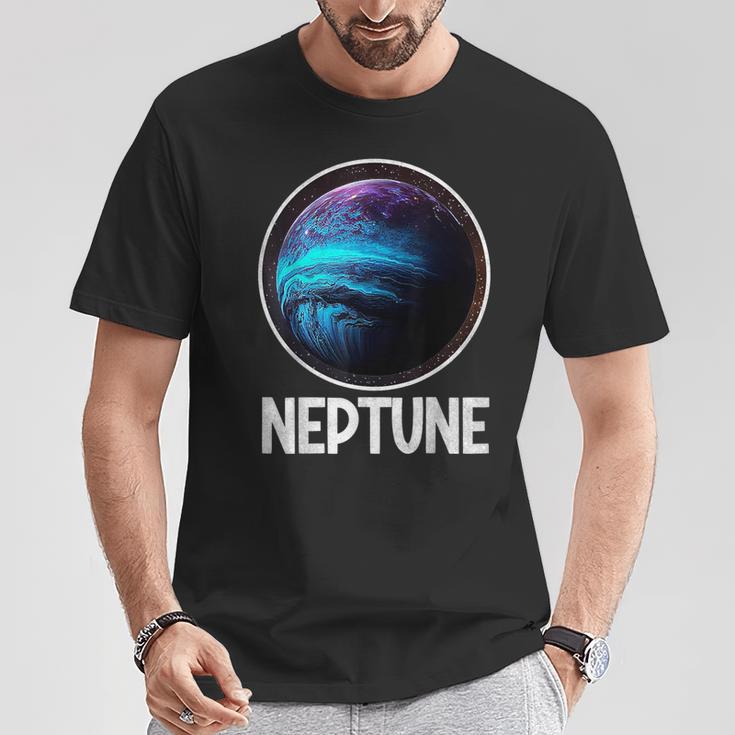 海王星 惑星 太陽系 天文学 Tシャツ 面白い贈り物