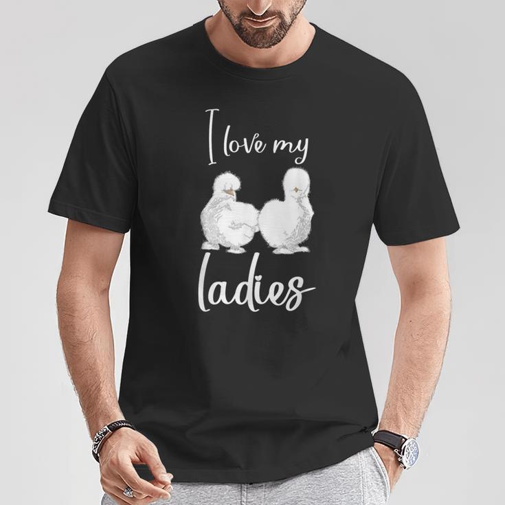 烏骨鶏ファーマー 烏骨鶏ママチキン ファーマー Tシャツ 面白い贈り物