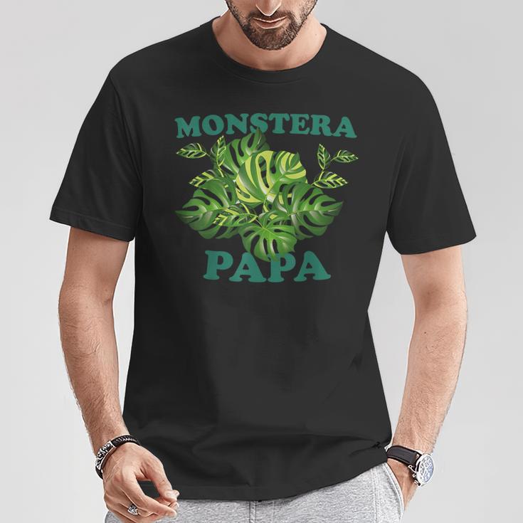 父の日に贈る「モンステラパパ Tシャツ 面白い贈り物
