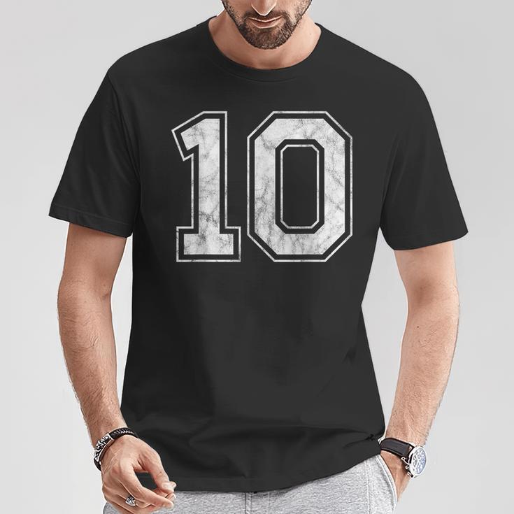 番号10 Tシャツ 面白い贈り物