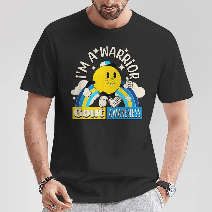 痛風戦士 関節炎 痛風啓発 Tシャツ 面白い贈り物