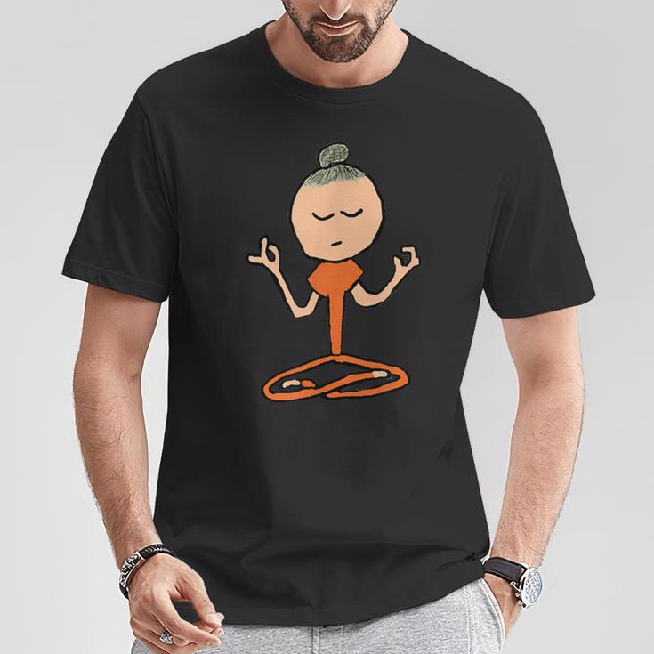 瞑想仏教 Tシャツ 面白い贈り物