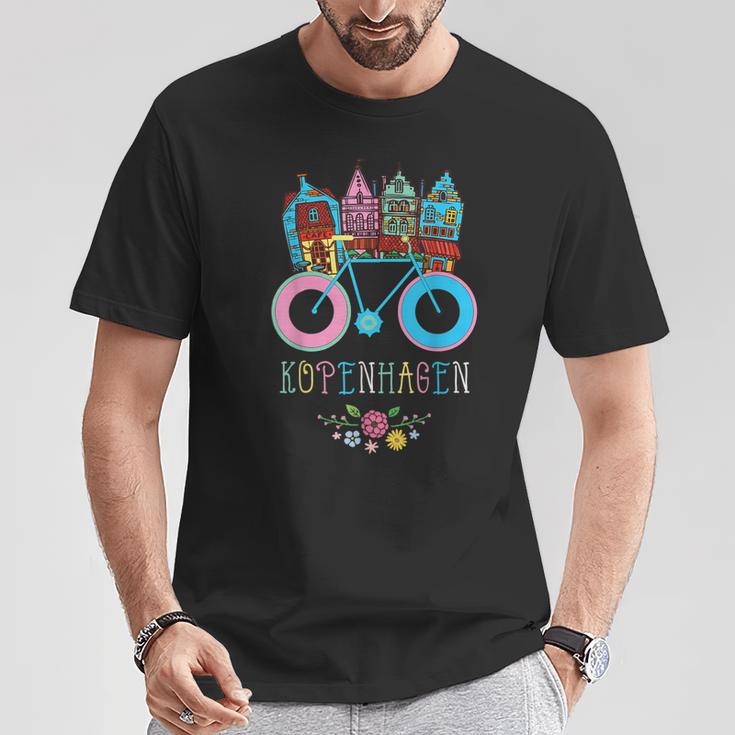 花 コペンハーゲン デンマーク デンマーク お土産 Tシャツ 面白い贈り物
