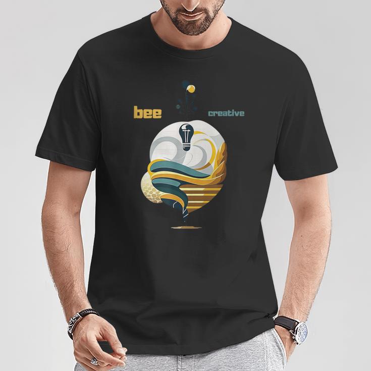 蜂 クリエイティブ Tシャツ 面白い贈り物