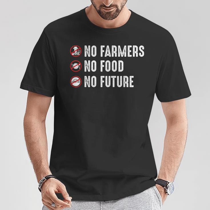 農場トラクター 農場農業 Tシャツ 面白い贈り物