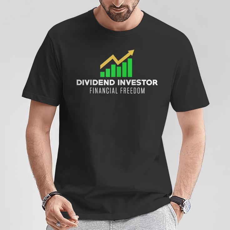 金融フリーダム株式市場株式の配当投資家 Tシャツ 面白い贈り物