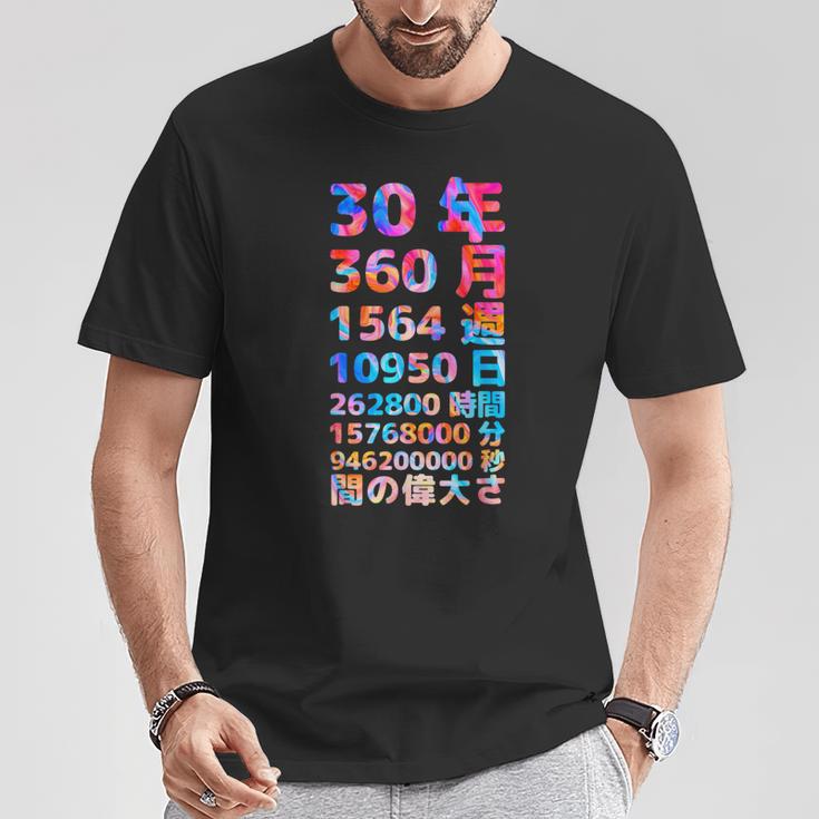 面白い30歳の誕生日の古いメーター 面白い30歳のギフト 女性 男性 面白い電卓 30歳の誕生日のギフト Tシャツ 面白い贈り物