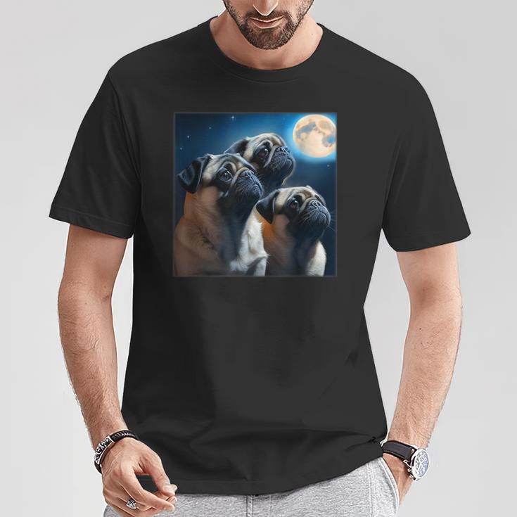 面白いtシャツ パグ 犬 かわいい イヌ わんこ メンズ 犬好き グッズ 面白い 服 ネタ 子供 キッズ Tシャツ 面白い贈り物