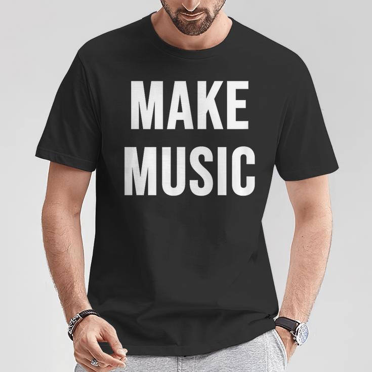 音楽を作る Tシャツ 面白い贈り物