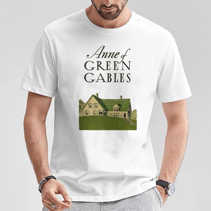 Anne Of Green Gables LM Montgomery Vintage Book Cover T-Shirt Unique Gifts Anne Of Green Gables LM Montgomery Vintage Book Cover T-Shirt Unique Gifts