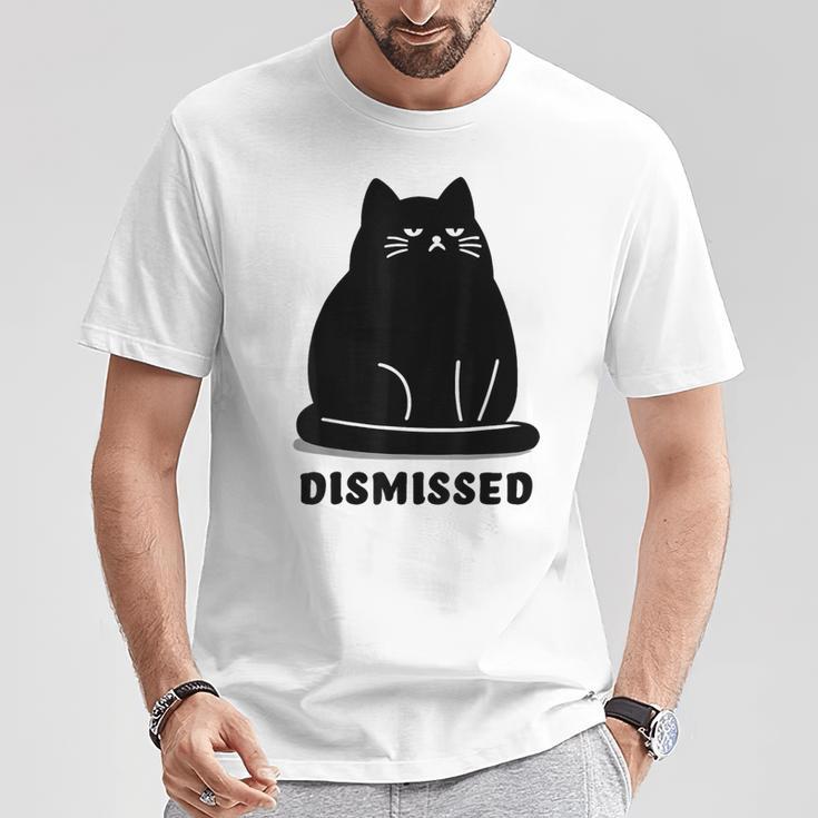 Annoyed Cat Dismissedarcastic Rolling Eyes カワイイキャット Tシャツ 面白い贈り物