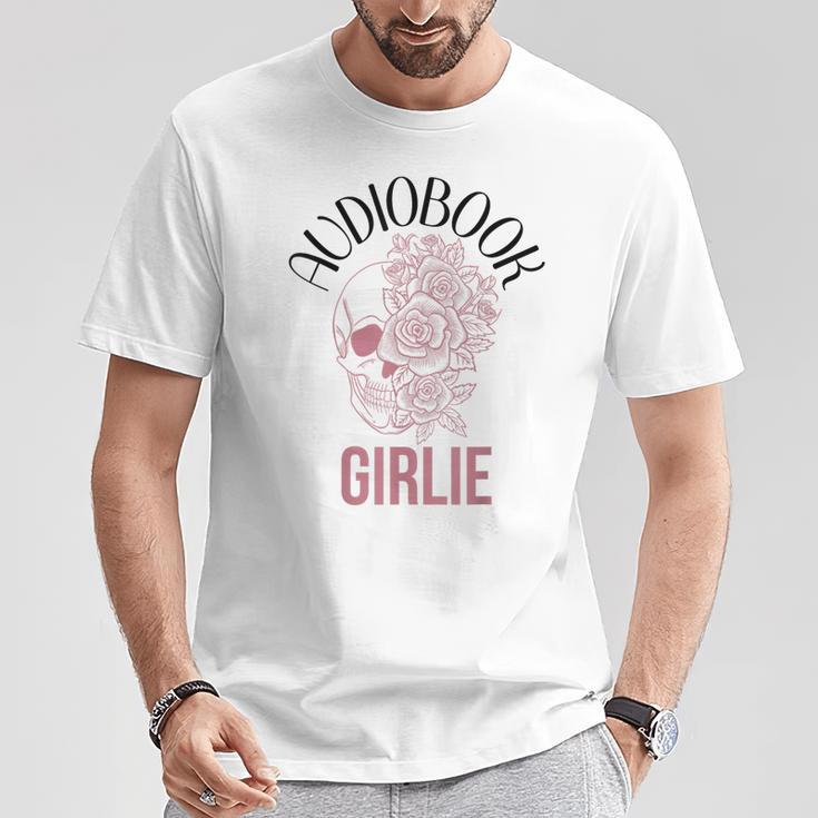 Audio Book Lovers Women Dark Romance Spicy Books Skeleton T-Shirt Unique Gifts Audio Book Lovers Women Dark Romance Spicy Books Skeleton T-Shirt Unique Gifts