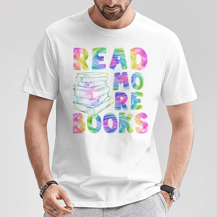 Book Reading Club Tie Dye Book Lovers Librarians T-Shirt Unique Gifts