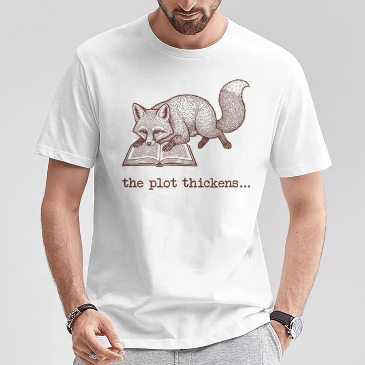 Bookish Fox Reading Fiction Novel Book Vintage Bookworms T-Shirt Unique Gifts Bookish Fox Reading Fiction Novel Book Vintage Bookworms T-Shirt Unique Gifts