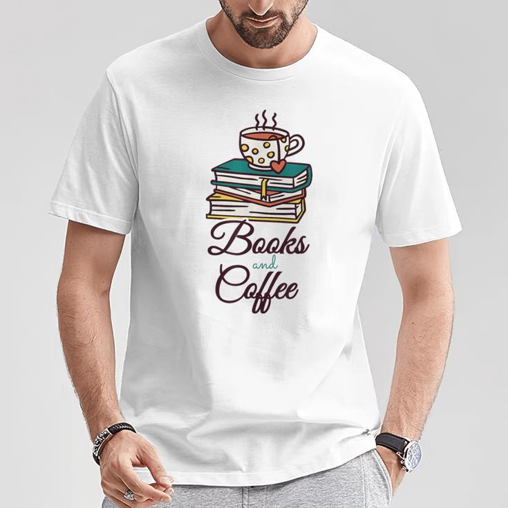 Books And Coffee T-Shirt Unique Gifts