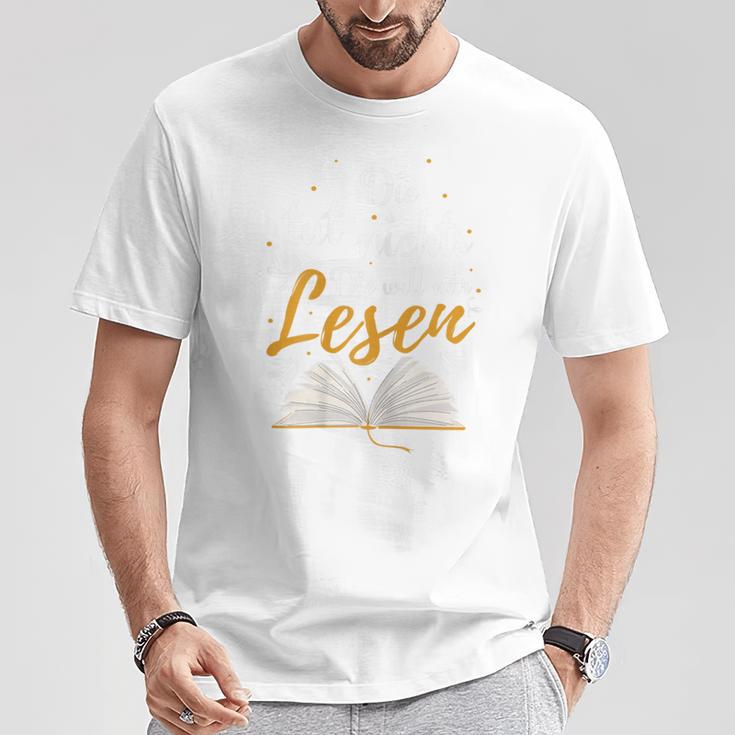 Books Saying Die Tut Nichts Die Will Nur Lesen T-Shirt Unique Gifts