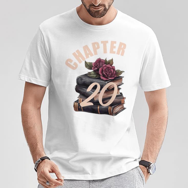 Chapter 20 20th Birthday Women Book Lovers Its My Birthday Premium Tri-Blend T-Shirt Unique Gifts