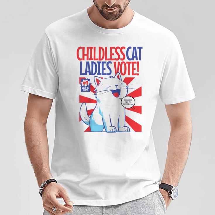 Childless Cat Ladies Vote Kamala Harris Cute Comic Book Cat Raglan Baseball Tee T-Shirt Unique Gifts Childless Cat Ladies Vote Kamala Harris Cute Comic Book Cat Raglan Baseball Tee T-Shirt Unique Gifts