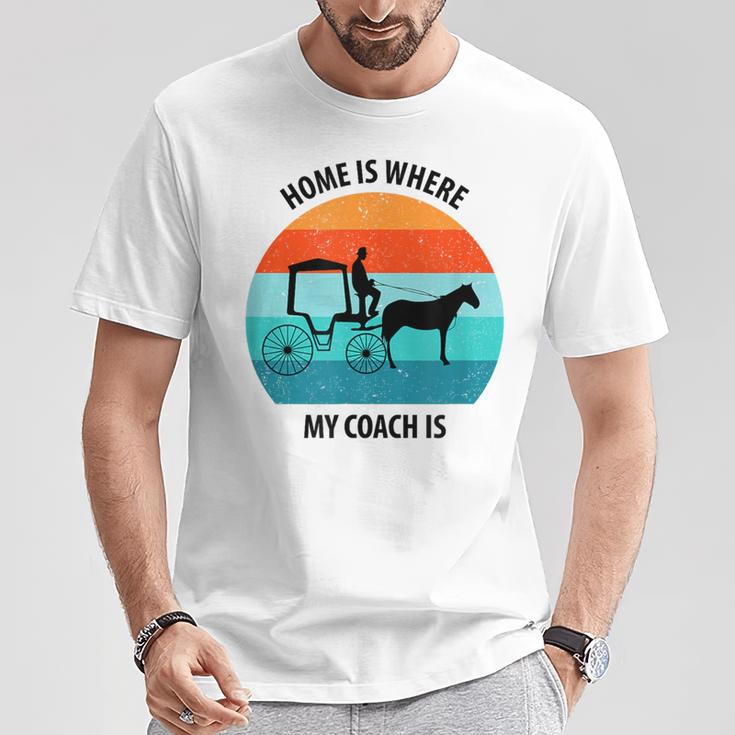 Coachman 馬車 馬車 職業格言 Tシャツ 面白い贈り物