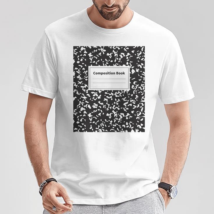 Composition Book Notebook School Class Premium Tri-Blend T-Shirt T-Shirt Unique Gifts Composition Book Notebook School Class Premium Tri-Blend T-Shirt T-Shirt Unique Gifts