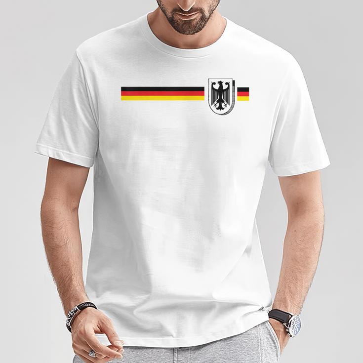 Cooles Deutschland Trikot Deutscher Adler Camiseta unisex Regalos divertidos