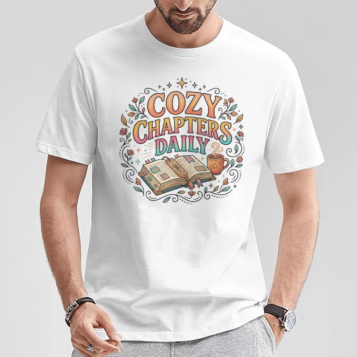 Cozy Reading Habit Daily Book Lover Lifestyle T-Shirt Unique Gifts