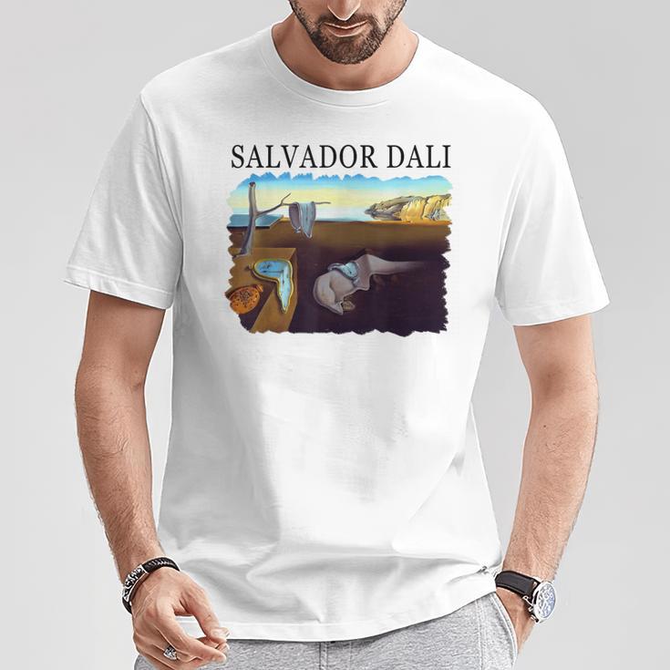 Daliによる記憶の永続性 Tシャツ 面白い贈り物