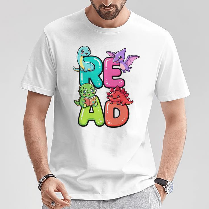 Dinosaur Read Book Lover Dino Reading Kids Premium Tri-Blend T-Shirt Unique Gifts Dinosaur Read Book Lover Dino Reading Kids Premium Tri-Blend T-Shirt Unique Gifts