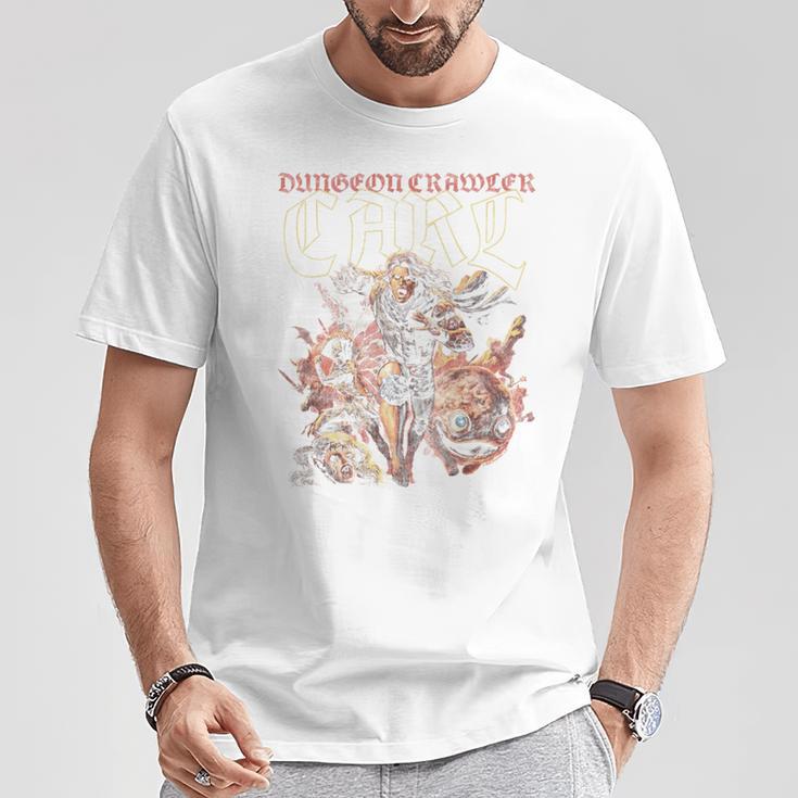 Dungeon Crawler Carl The Inevitable Ruin Cover LitRPG Book T-Shirt Unique Gifts