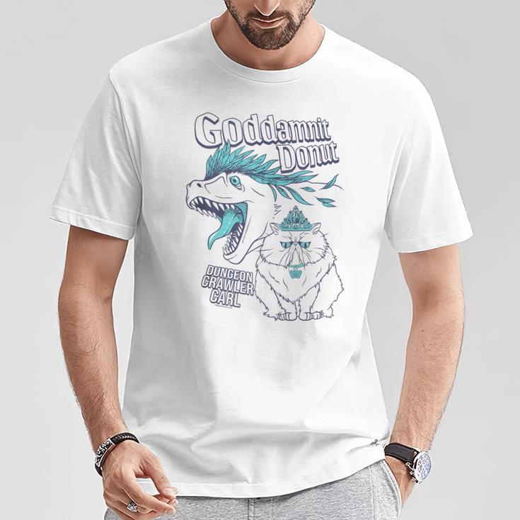 Dungeon Crawler Carl Princess Donut And Mongo Drawing Book T-Shirt Unique Gifts