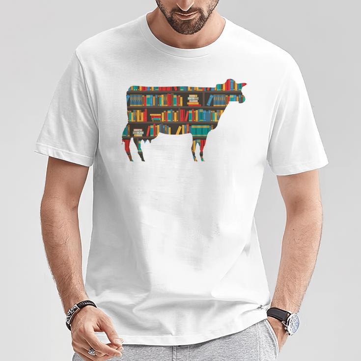 Easily Distracted By Cows & Books Lover Heifer Farm T-Shirt Unique Gifts Easily Distracted By Cows & Books Lover Heifer Farm T-Shirt Unique Gifts