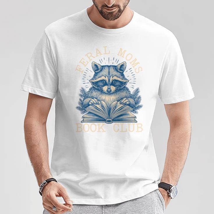 Feral Moms Book Club T-Shirt Unique Gifts